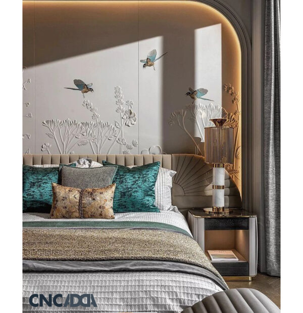 3DWD-1114 Wall Decor Design CNC 3D Model Artcam Relief RLF & STL File Download CNCadda.in