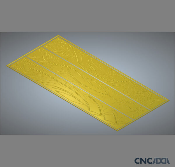 3DWD-1115 Wall Decor Design CNC 3D Model Artcam Relief RLF & STL File Download CNCadda.in - Image 5