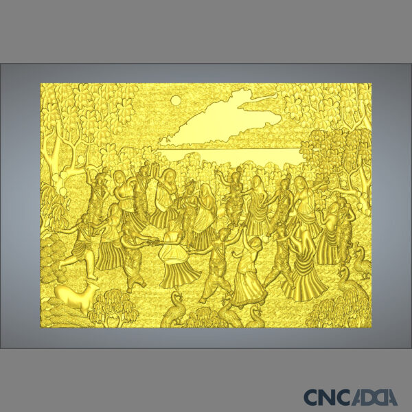 3DSNRY-1008 Raslila Design CNC 3D Model Relief And STL Download CNCadda.Com - Image 3