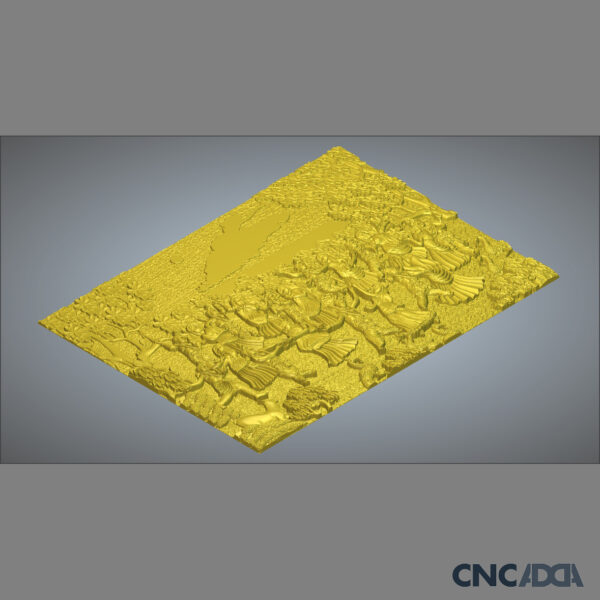 3DSNRY-1008 Raslila Design CNC 3D Model Relief And STL Download CNCadda.Com - Image 6