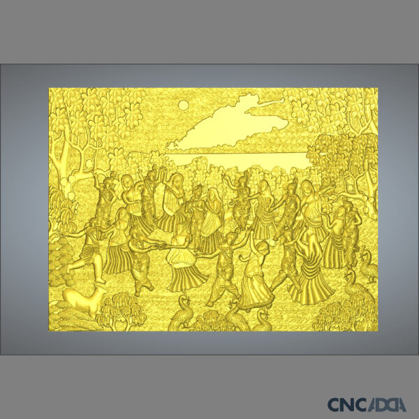 3DSNRY-1008 Raslila Design CNC 3D Model Relief And STL Download CNCadda.Com - Image 2